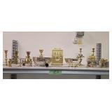 Brassware Westminster Whittington Clock Silver