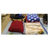 Blankets dog bed exercise equipment