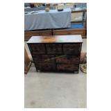 7 drawer storage cabinet 40 in Long
