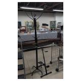 Coat rack and exerciser
