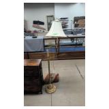 Brass floor lamp