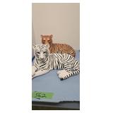 Pair of tiger figures 15-in