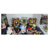 Beanie babies and m&m dispensers