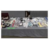 Lot of costume jewelry and jewelry boxes