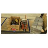 Echo chainsaw wooden tool box box of hand tools