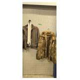 Fur coat 2X and jacket XL