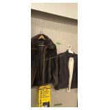 Fur coat XL and leather jacket large