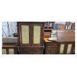 Three-Piece MCM bedroom suit dresser with mirror