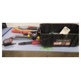 Toolbox with tools