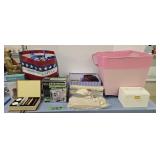 Yarn wax seal kit tire inflator hats etc