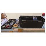 Toolbox with tools