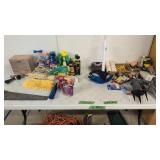 Long sprinklers tools etc as shown
