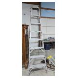 8-Ft aluminum step ladder