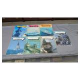 Seven Issues Of Warship Issue 22, 23, 24, 25,