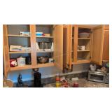 contents of kitchen to include China glassware