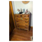 Vintage Six Drawer Dresser 34 X42 By 18