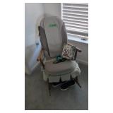 rocking chair with homedics massager etc