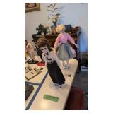 pair of collectors dolls as shown Peggy Sue has