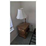 modern lamp and table combination