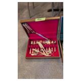 set of Rogers silver plated flatware
