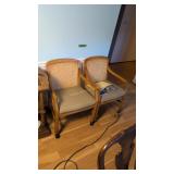 Pair Of Roll Around Armchairs