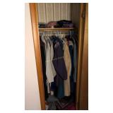 Contents Of Closet Coats Jackets Hats Etc