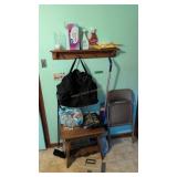 Oak Stool Tackle Box Folding Chair Mop Wall