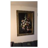 Oil Painting With Duck Prints