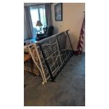 single metal bed frame