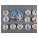 11pc Montreal Expos Pinback Pins Lot