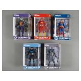 5pc DC Essentials Super Heroes NIP-Joker