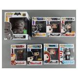 8pc Funko POP! Figures w/ Marvel, DC