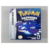 Nintendo Gameboy Pokemon Sapphire Game SEALED