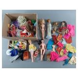 Vtg Barbie & Clone Doll & Clothing Lot