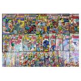 34pc Avengers #119-163 w/ Annuals #5 & 6