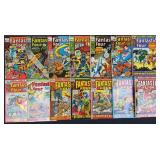 14pc Fantastic Four #104-128 Marvel Comic Books