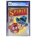 CGC 5.5 Spirit #3 1945 Quality Comic Book