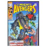 Avengers #69 1969 Key Marvel Comic Book