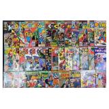 38pc Bronze Age Marvel & DC Comic Books