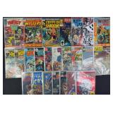 24pc Horror Comic Books w/ #1s & Bronze Age