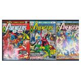 Avengers #112-114 1973 Key Marvel Comic Books