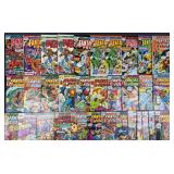 33pc Fantastic Four #152-187 Marvel Comic Books