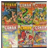 6pc Conan The Barbarian #4-11 Marvel Comic Books