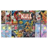 19pc Kull The Conquerer #1-22 1971 Marvel Comics