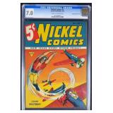 CGC 7.0 Nickel Comics #2 1940 Fawcett File Copy