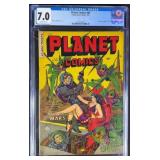 CGC 7.0 Planet Comics #69 1952 Fiction House Comic