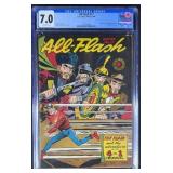 CGC 7.0 All-Flash #17 1944 DC Comic Book