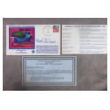 1997 Bob Gibson Signed Bull