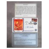 1997 Otto Graham Signed Bull