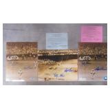 Bobby Thomson/Ralph Branca Signed Photos w/COA